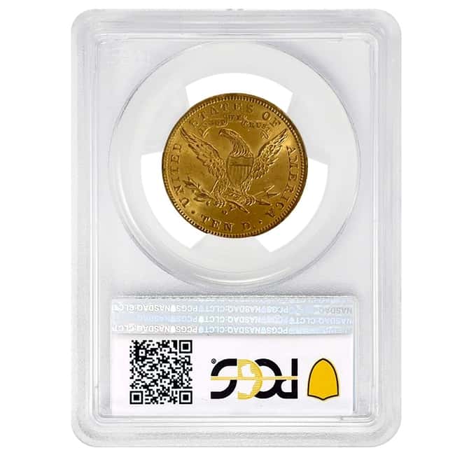 1903-O $10 Liberty Head Gold Eagle Coin PCGS MS 63