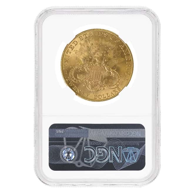 1903 S $20 Liberty Head Double Eagle Gold Coin NGC MS 62