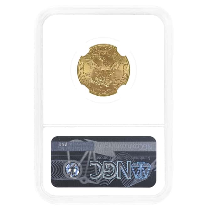 1903-S $5 Liberty Head Half Eagle Gold Coin NGC MS 65