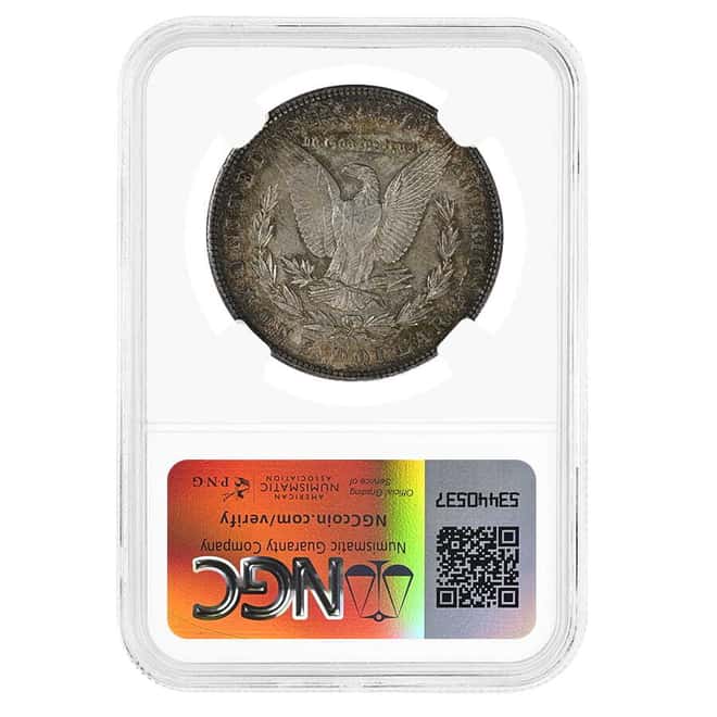 1904 Morgan Silver Dollar $1 NGC MS 61