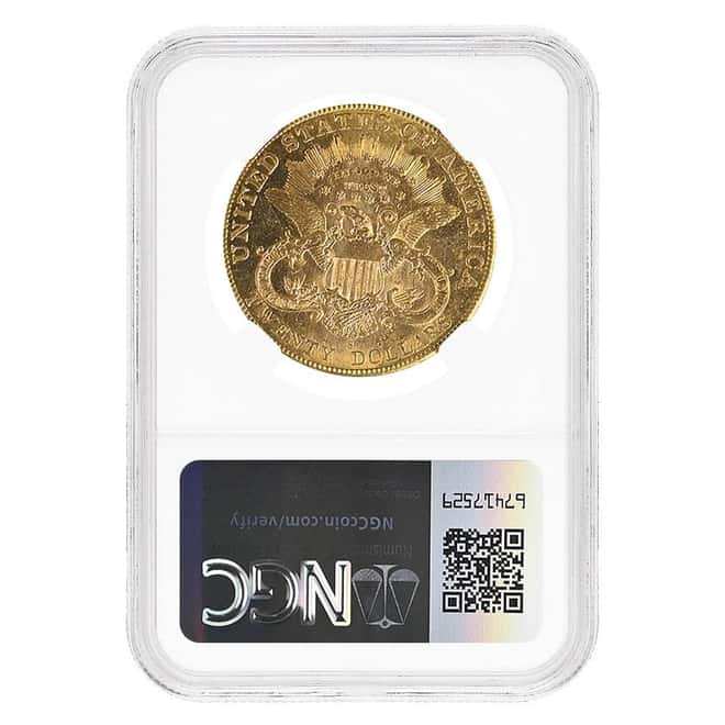 1904 S $20 Liberty Head Double Eagle Gold Coin NGC MS 62 PL