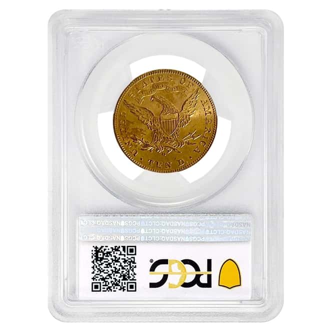 1906-O $10 Liberty Head Gold Eagle Coin PCGS MS 63