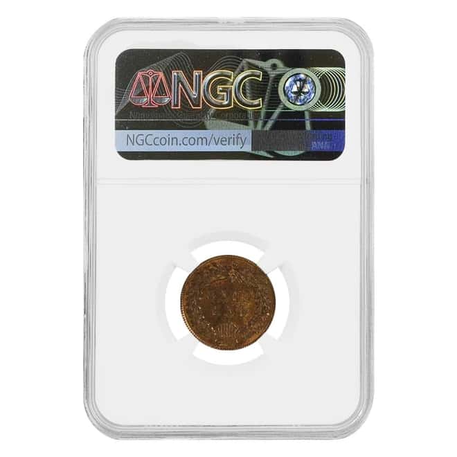 1908 Indian Head Cent 1C NGC MS 65 RB