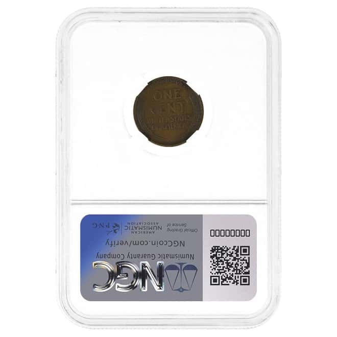 1909-S Lincoln Wheat Penny 1C NGC VF 30 BN