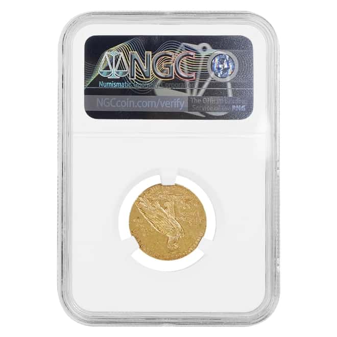 1916 S $5 Indian Head Half Eagle Gold Coin NGC AU 55