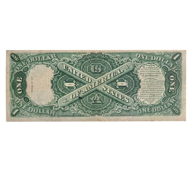 1917 $1 Legal Tender United States Currency Note Avg Circ