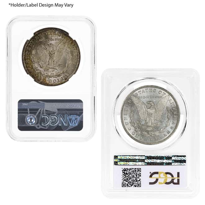 1921 Morgan Silver Dollar $1 NGC/PCGS MS 64