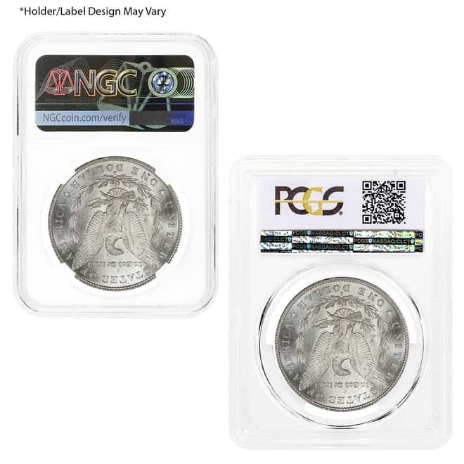 1921 Morgan Silver Dollar $1 NGC/PCGS MS 65