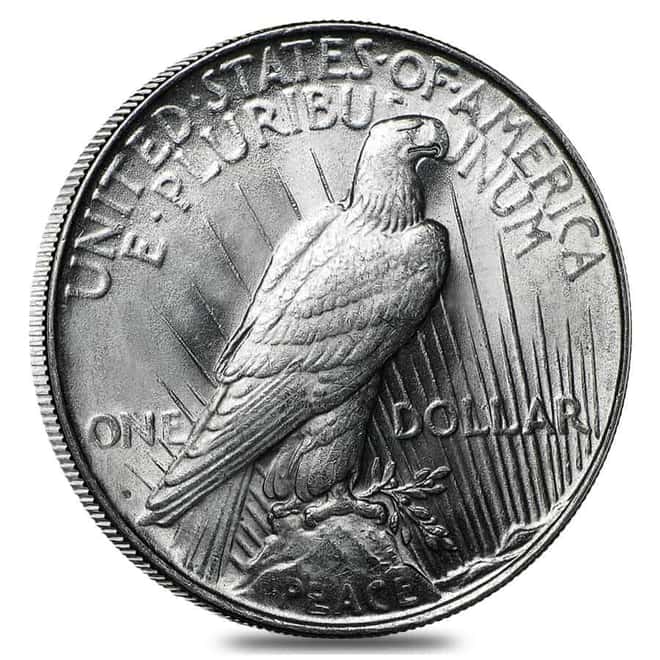 Roll of 20 - 1922-1935 Peace Silver Dollar AU (Random Year)