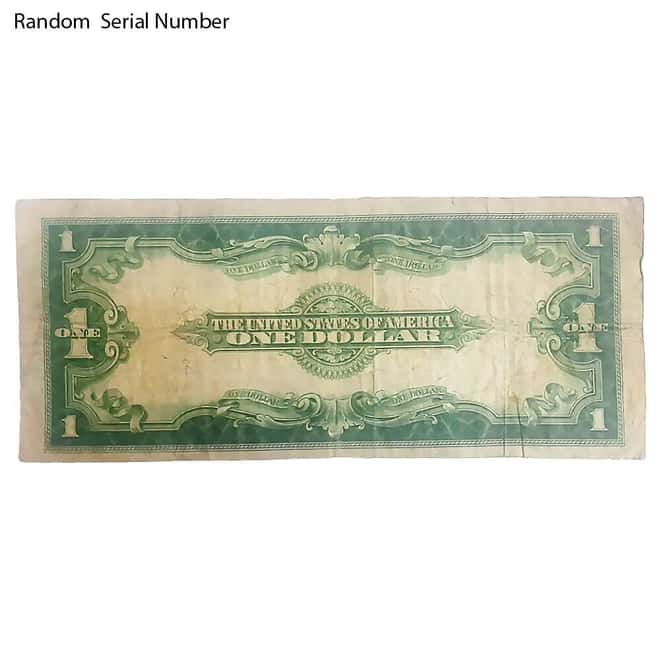 1923 $1 Silver Certificate Currency Horse Blanket Note Avg Circ