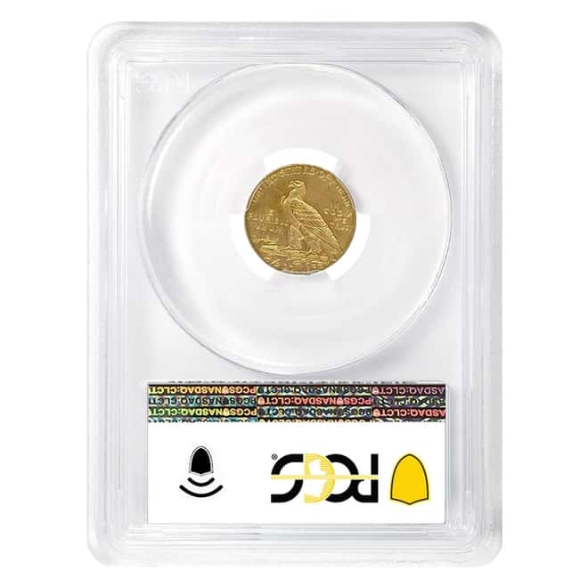 1926 $2.5 Indian Head Quarter Eagle Gold Coin PCGS MS 65