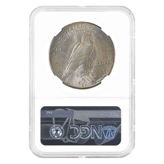 1928 Peace Silver Dollar $1 NGC MS 64