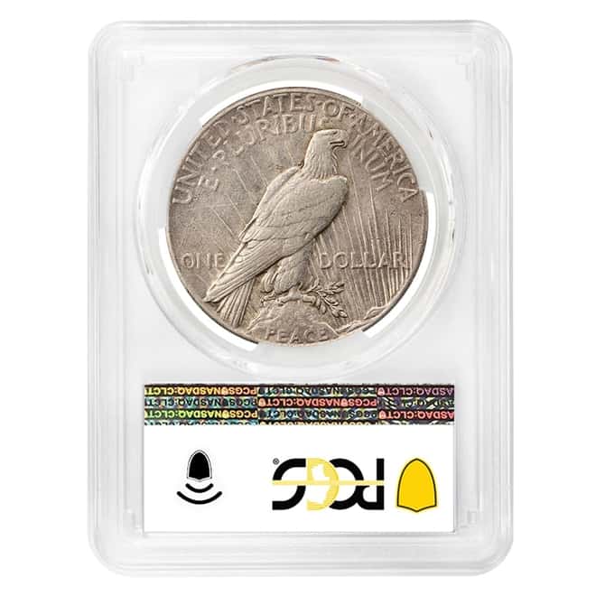1928 Peace Silver Dollar $1 PCGS XF 45
