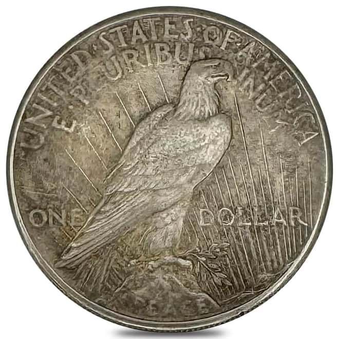 1928 Silver Peace Dollar XF-AU (Cleaned)