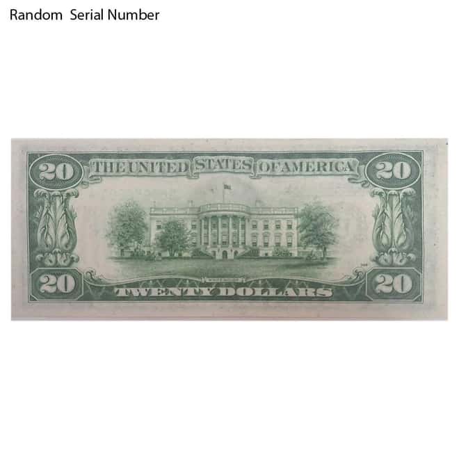 1934 $20 Federal Reserve Currency Star Note CU