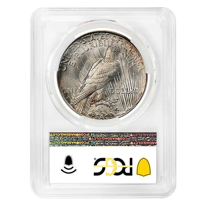 1934-D Peace Silver Dollar $1 PCGS MS 64
