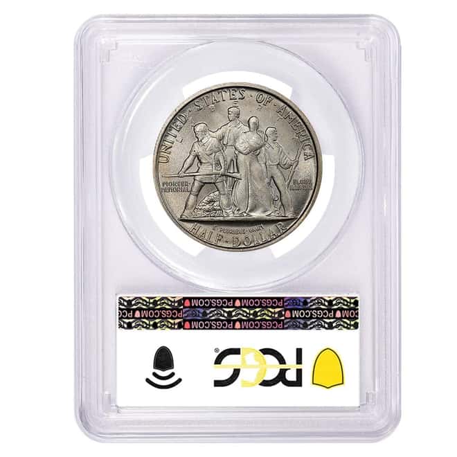 1936 Elgin Half Dollar 90% Silver Commem PCGS MS 66+