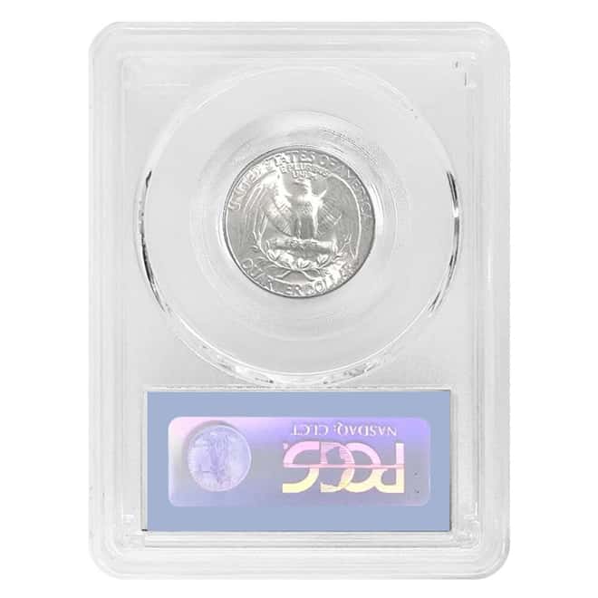 1940 Washington Silver Quarter 25C PCGS MS 66