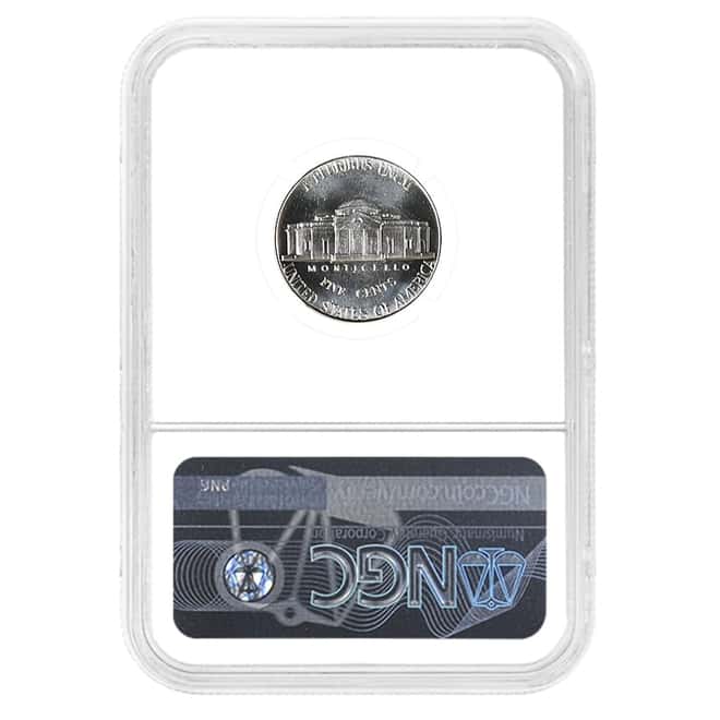 1950 Proof Jefferson Nickel 5C NGC PF 66 Cameo