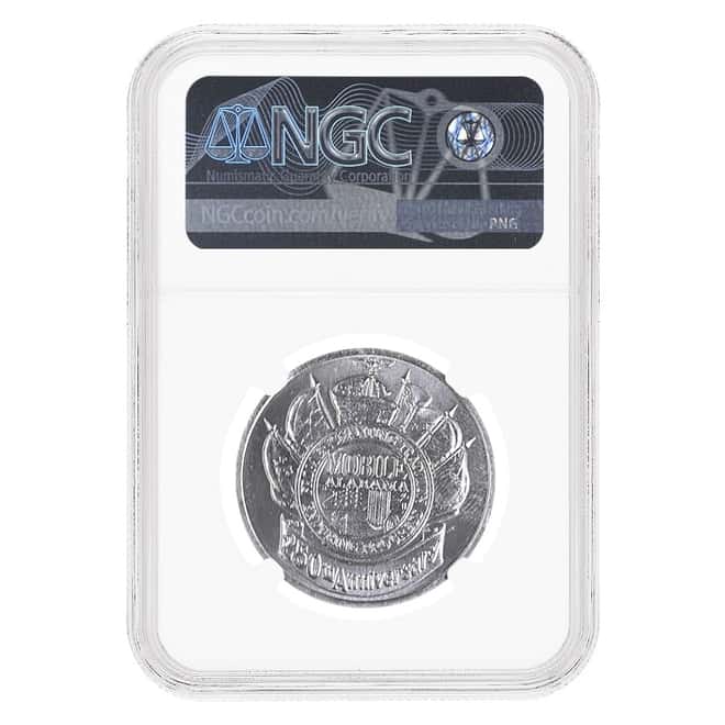 1961 HK-587 Mobile Alabama Silver So Called Dollar NGC MS 64