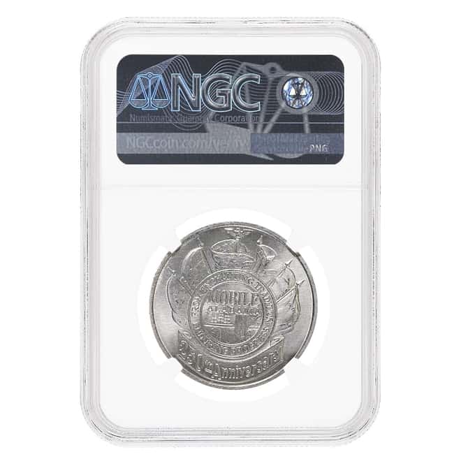 1961 HK-587 Mobile Alabama Silver So Called Dollar NGC MS 65