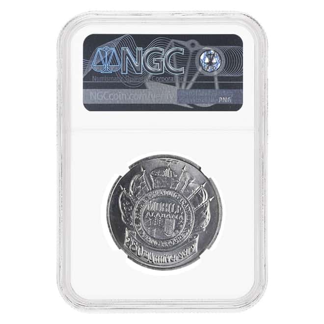 1961 HK-587 Mobile Alabama Silver So Called Dollar NGC MS 67