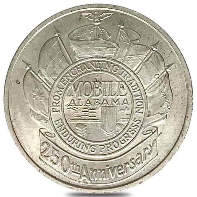 1961 HK-587 Mobile Alabama Silver So Called Dollar (w/COA)