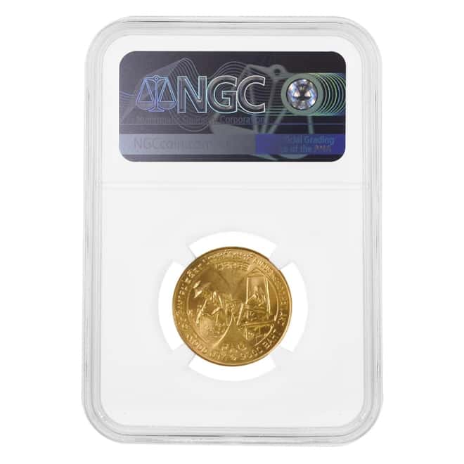 1980 (BE 2523) Thailand Gold 9000 Baht FAO Ceres NGC UNC Details