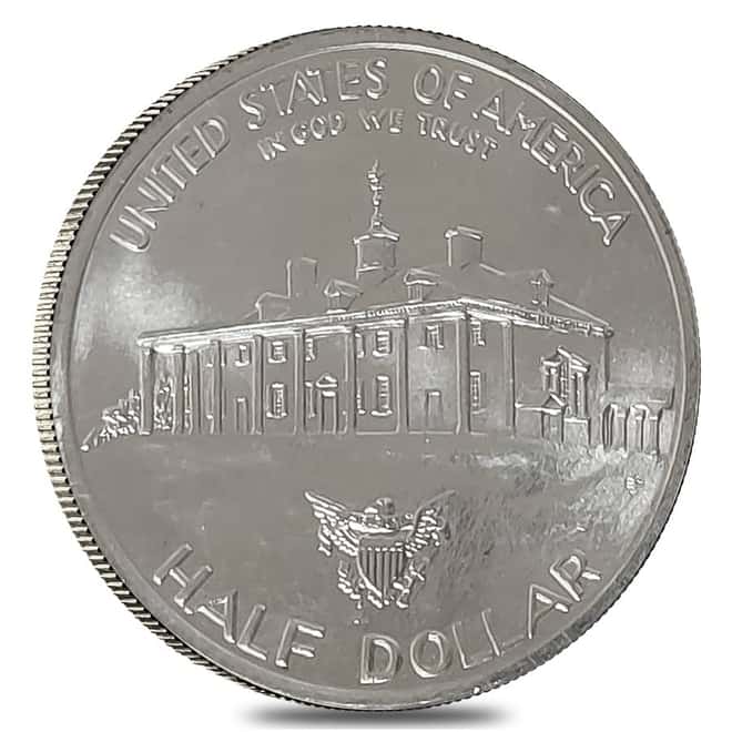 1982 S/D Washington Half Dollar 90% Silver Commem Proof/BU (w/Box & COA)