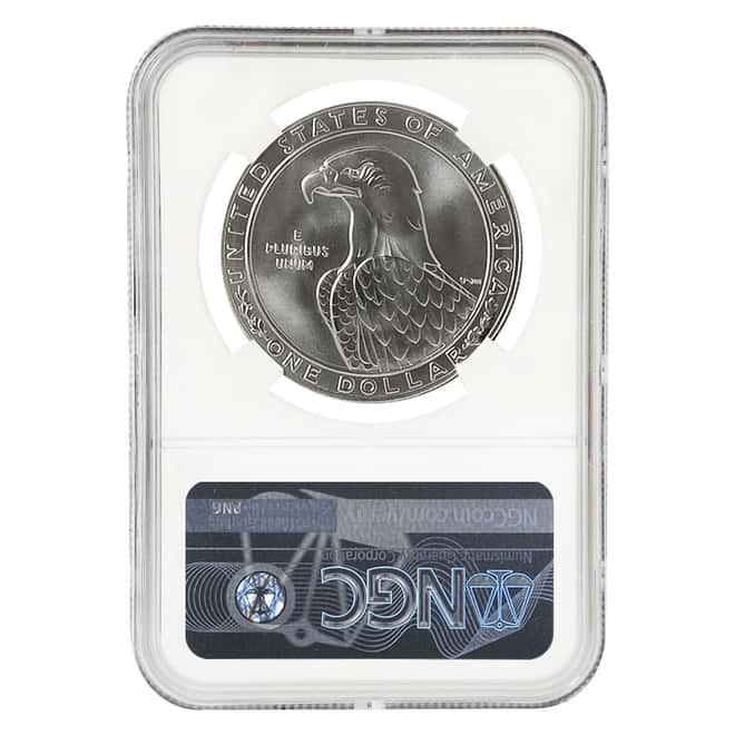 1983 D Olympics $1 Silver Dollar Commemorative NGC MS 70
