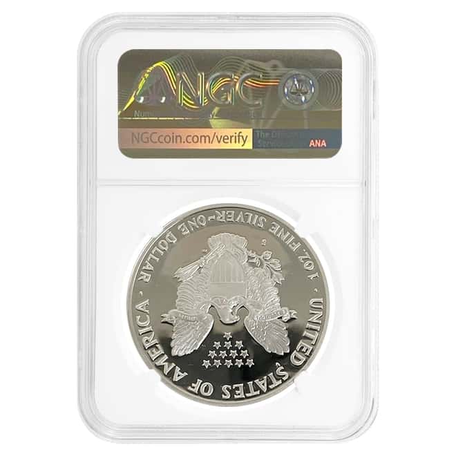 1986 S 1 oz Proof Silver American Eagle NGC PF 70 UCAM
