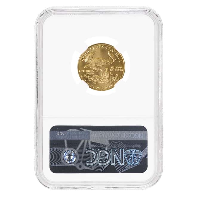 1988 1/4 oz $10 Gold American Eagle NGC MS 69