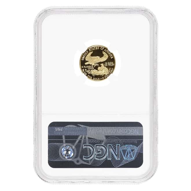 1989 P 1/10 oz $5 Proof Gold American Eagle NGC PF 70 UCAM