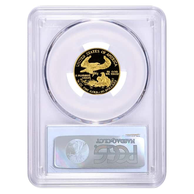 1991-P 1/4 oz $10 Proof Gold American Eagle PCGS PF 70 DCAM
