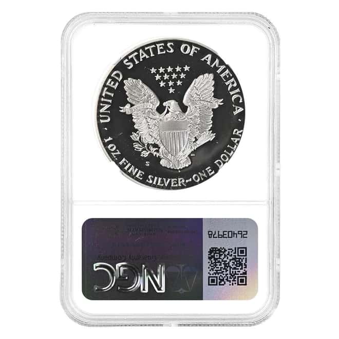 1991-S 1 oz Proof Silver American Eagle NGC PF 70 UCAM (Uram)