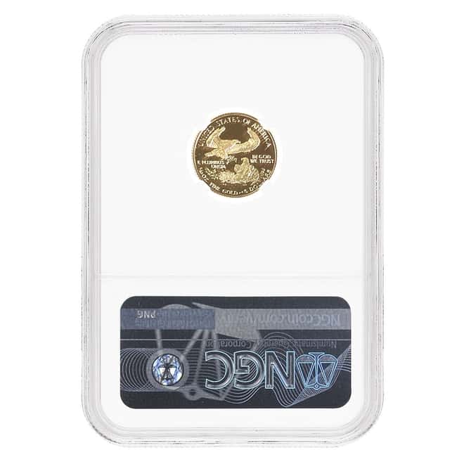 1992 P 1/10 oz $5 Proof Gold American Eagle NGC PF 70 UCAM