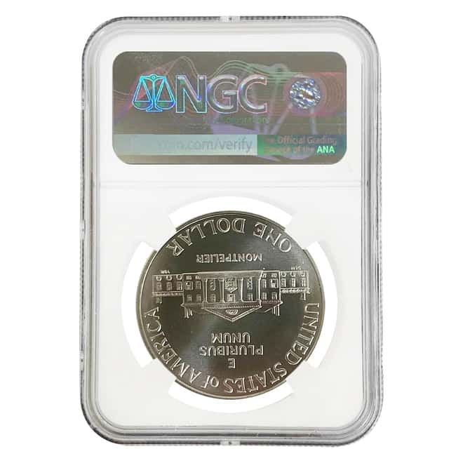 1993 D James Madison $1 Silver Dollar Commemorative NGC MS 70
