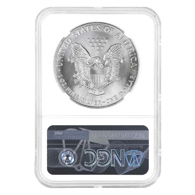 1994 1 oz Silver American Eagle $1 Coin NGC MS 69