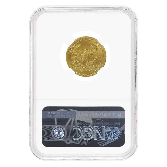 1995 1/4 oz $10 Gold American Eagle NGC MS 69