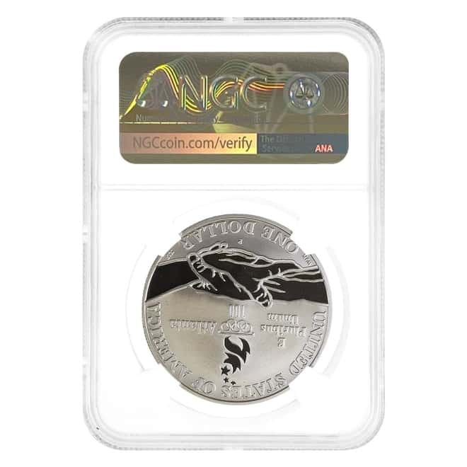 1995 P Olympics Cycling $1 Silver Dollar Commemorative NGC PF 70 UCAM