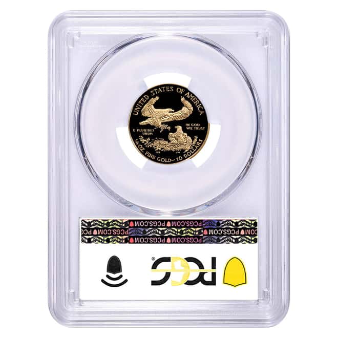 1995-W 1/4 oz $10 Proof Gold American Eagle PCGS PF 70 DCAM