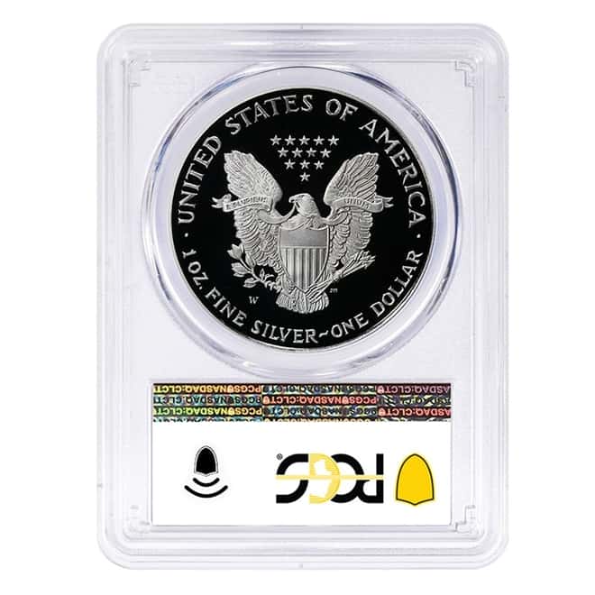 1995-W 1 oz Proof Silver American Eagle PCGS PF 69 DCAM