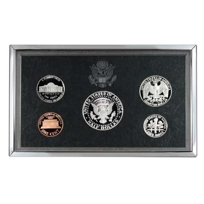 1996-S US Mint Proof Silver Set (w/Box & COA)
