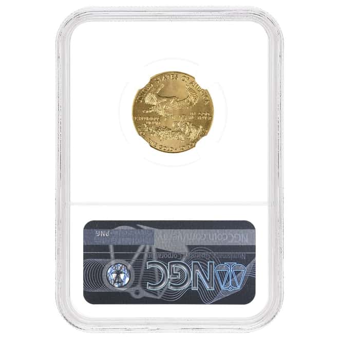 1996 1/4 oz $10 Gold American Eagle NGC MS 69