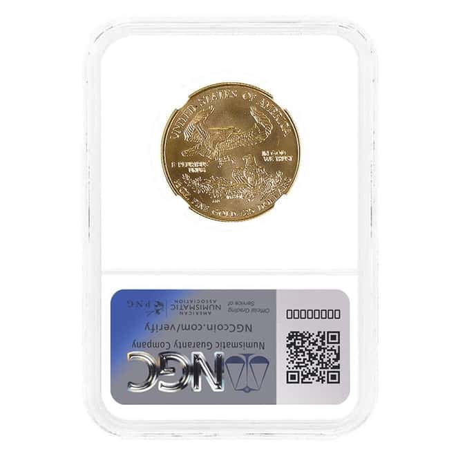 1997 1/2 oz $25 Gold American Eagle NGC MS 67
