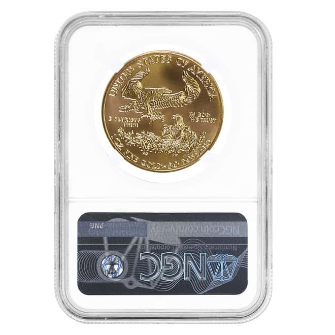 1997 1 oz $50 Gold American Eagle NGC MS 70