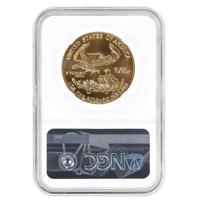 1998 1 oz $50 Gold American Eagle NGC MS 70