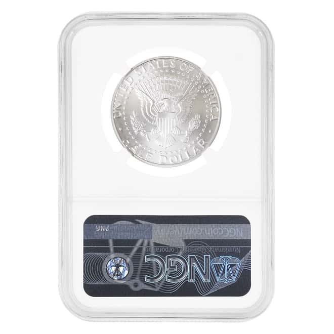 1998 S Kennedy Silver Half Dollar Special Strike NGC SP 69