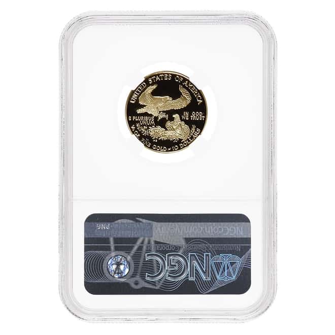 1999 W 1/4 oz $10 Proof Gold American Eagle NGC PF 70 UCAM