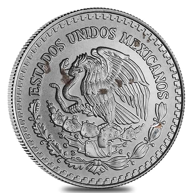 1/10 oz Mexican Silver Libertad Coin Scruffy (Random Year)